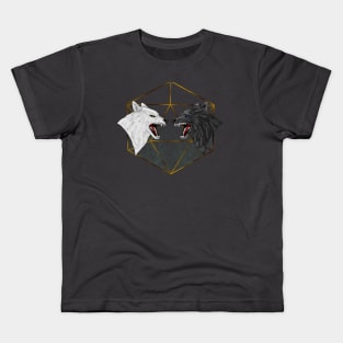 Barbarian Wolves D&D D20 Kids T-Shirt